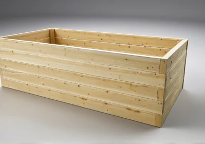 Vyvýšený záhon z modřínu – 60 cm Standard