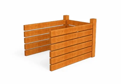 Rozšíření kompostéru z modřínu 150 × 100 × 100 cm