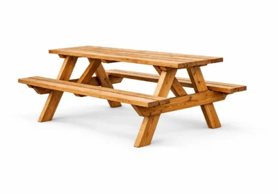 Pivní set z masivního modřínu 200 cm